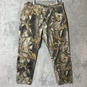 Wrangler Pro Gear Jeans 38x32 (*38x30) Realtree Hardwood Camo Hunting PG000HW